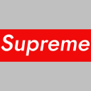 Supreme風ロゴ