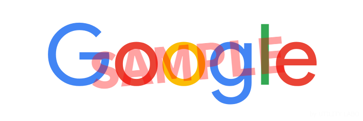 Google風ロゴ・フォント変換 (1)